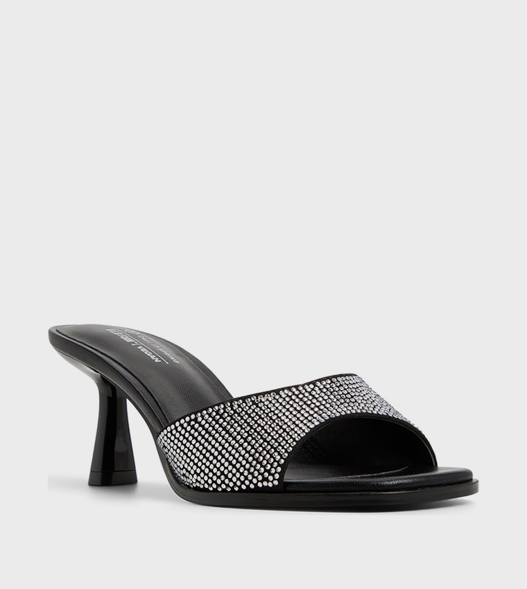 CASSIEE Embellished Heeled Sandals