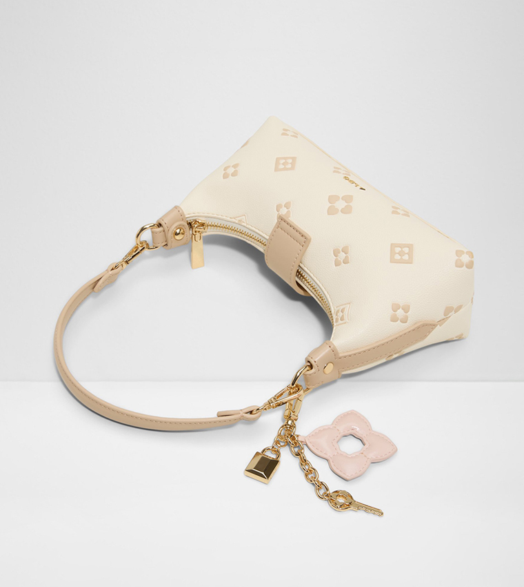 CHIARIA Patterned Snap Button Shoulder Bag
