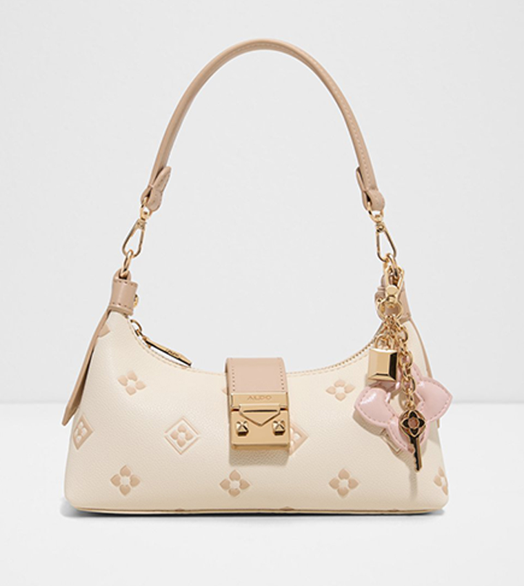 CHIARIA Patterned Snap Button Shoulder Bag