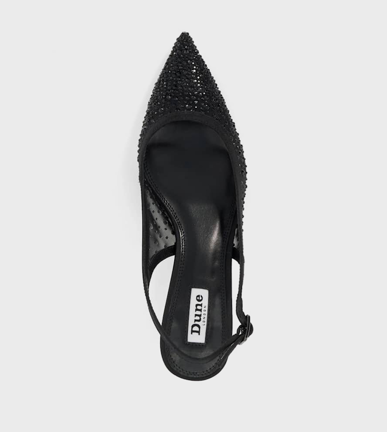 CIANA Embellished Slingback Pumps