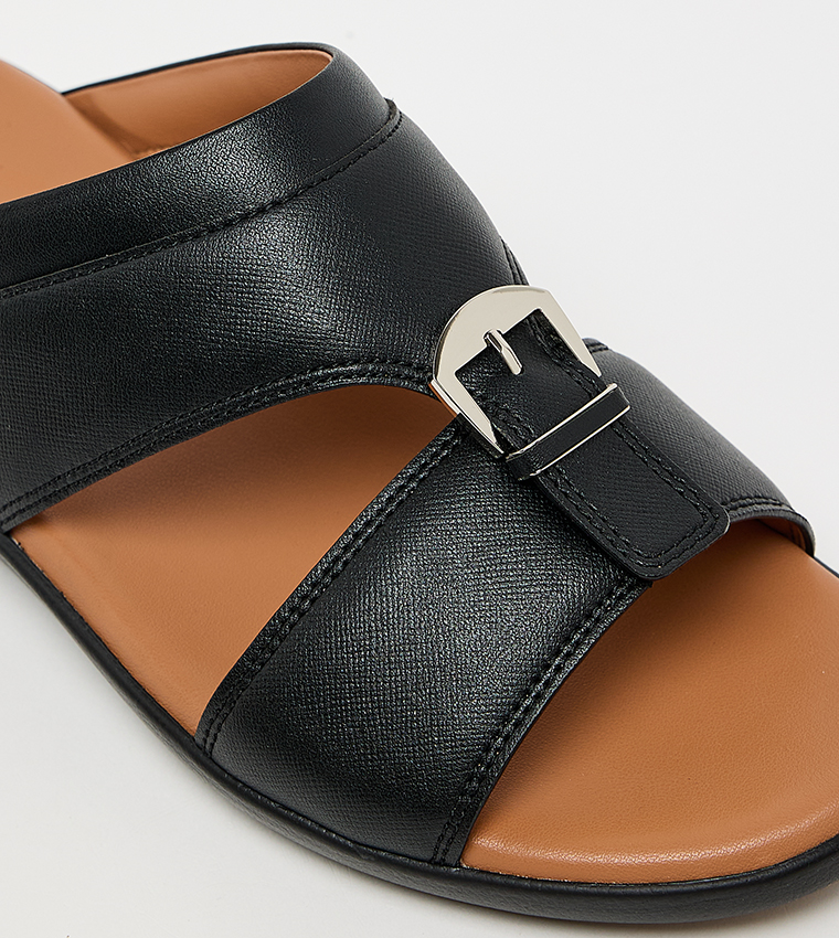 Call it Spring  Arabic Sandals - BLACK Arabic Sandals
