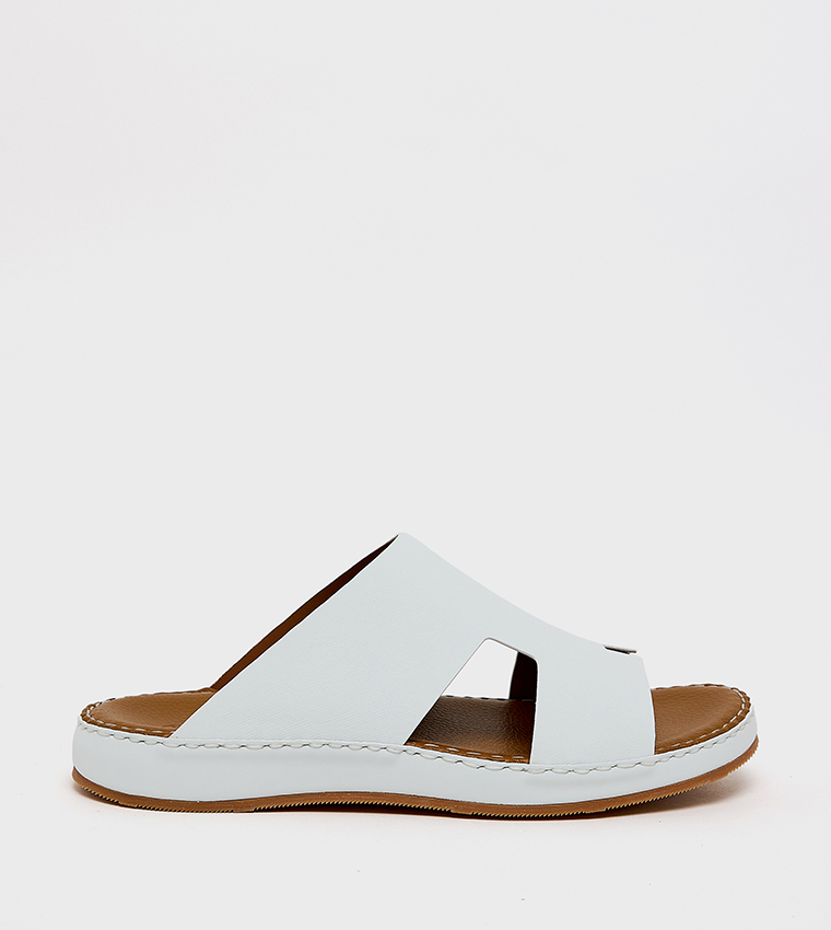 Solid Open Toe Arabic Sandals