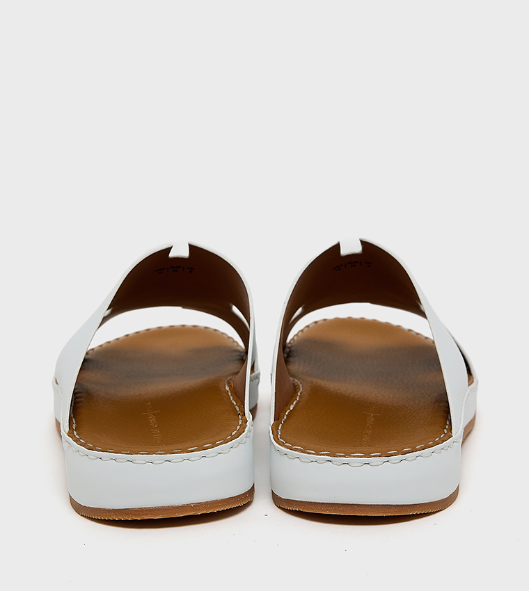 Solid Open Toe Arabic Sandals