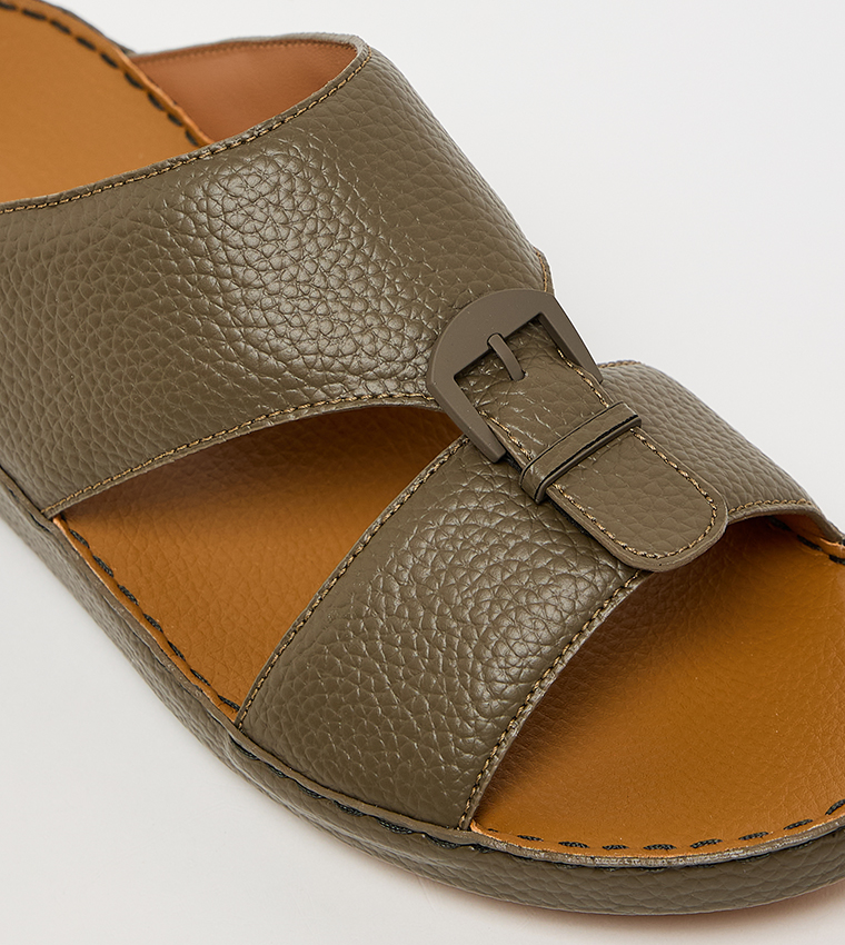 Call it Spring  Arabic Sandals - Olive Arabic Sandals