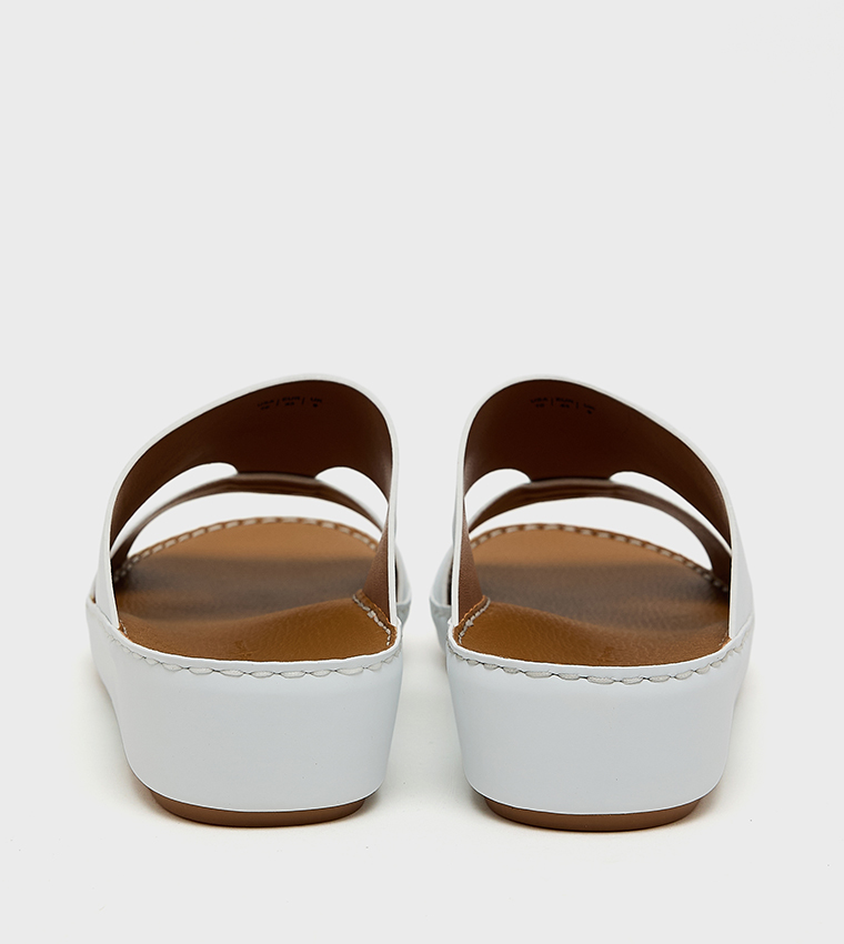 Solid Open Toe Arabic Sandals