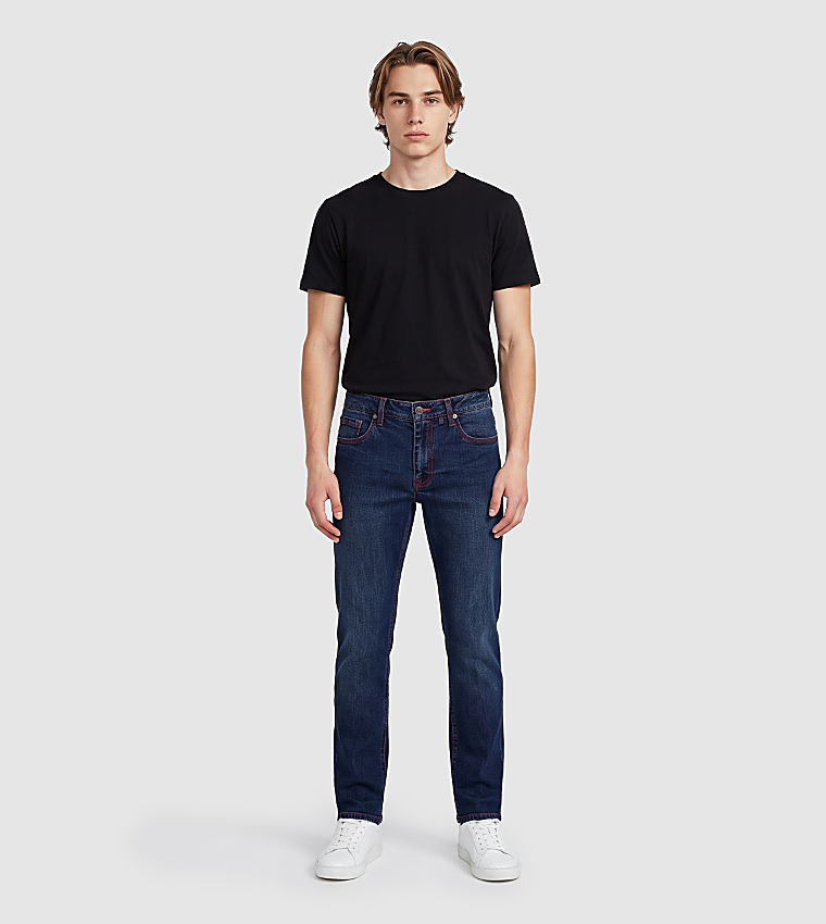 كاميتشيسيما  جينزات ضيقة  - كحلي Slim Jeans
