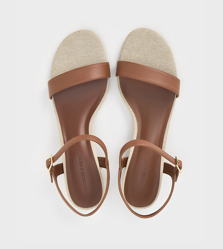 Ankle-Strap Block Heel Sandals