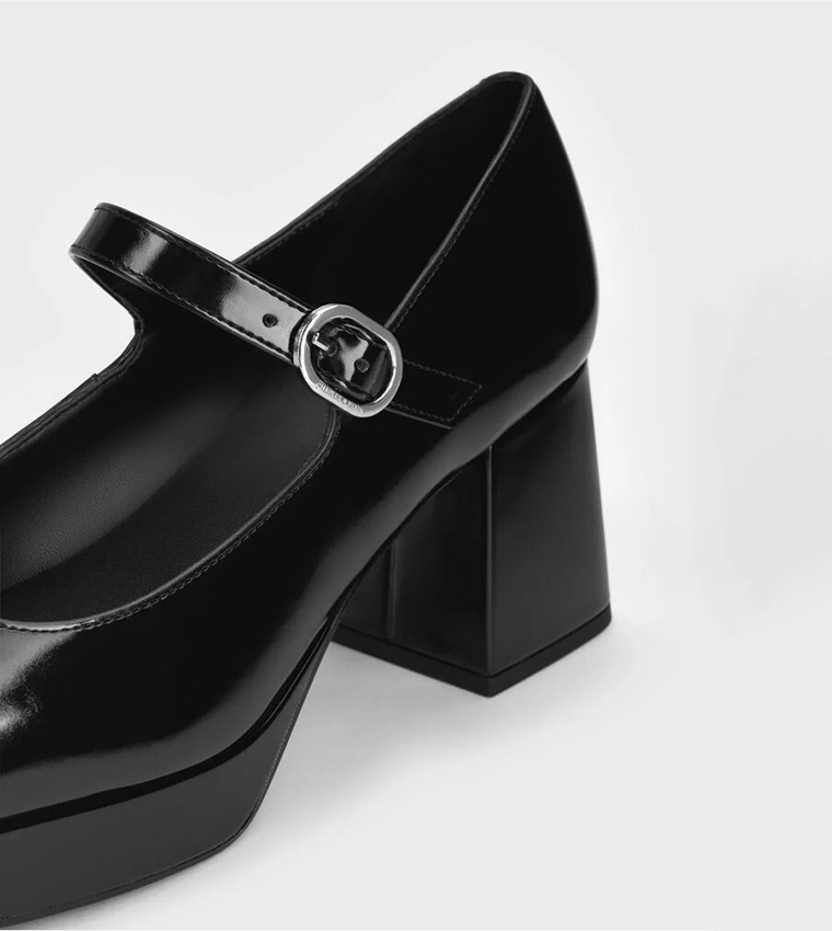 Solid Mary Jane Pumps