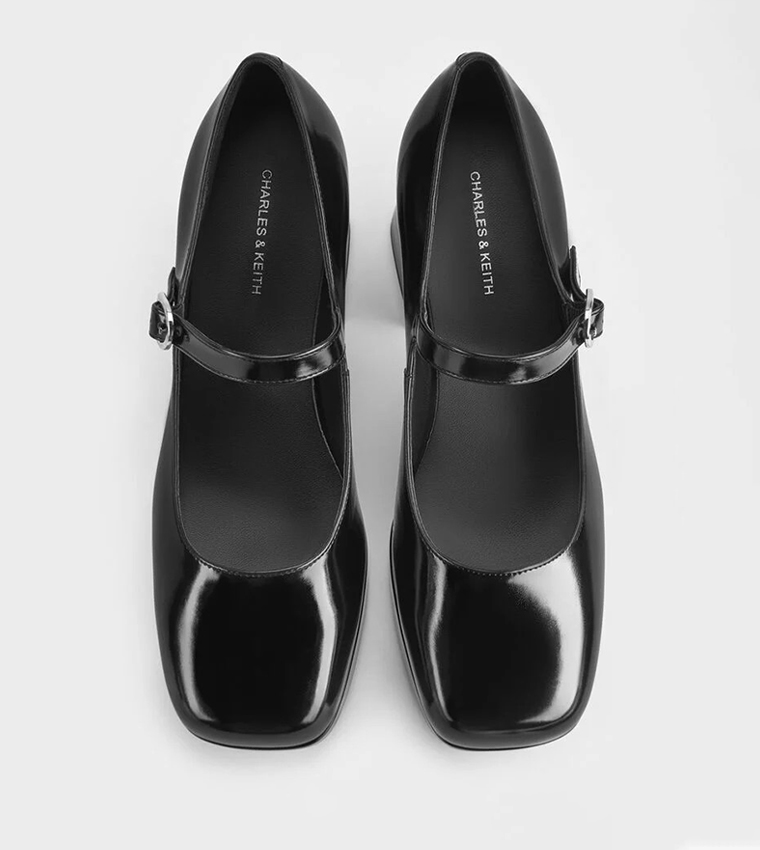 Solid Mary Jane Pumps