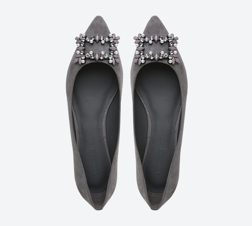 Ballerinas - Grey - CK1-70390149