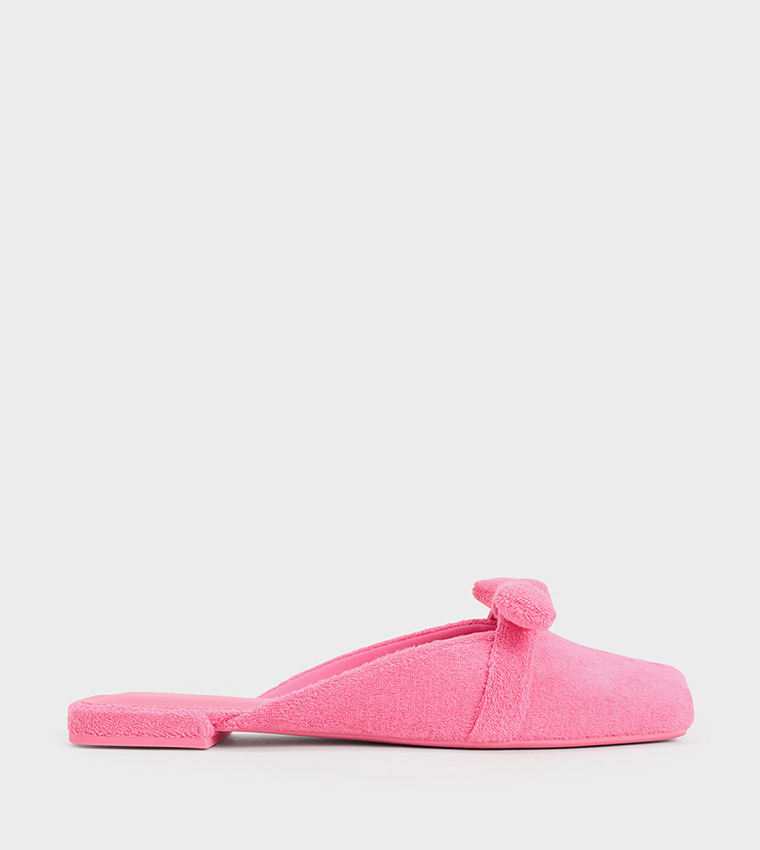 Loey Knotted Square Toe Mules