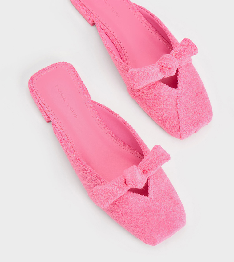 Loey Knotted Square Toe Mules