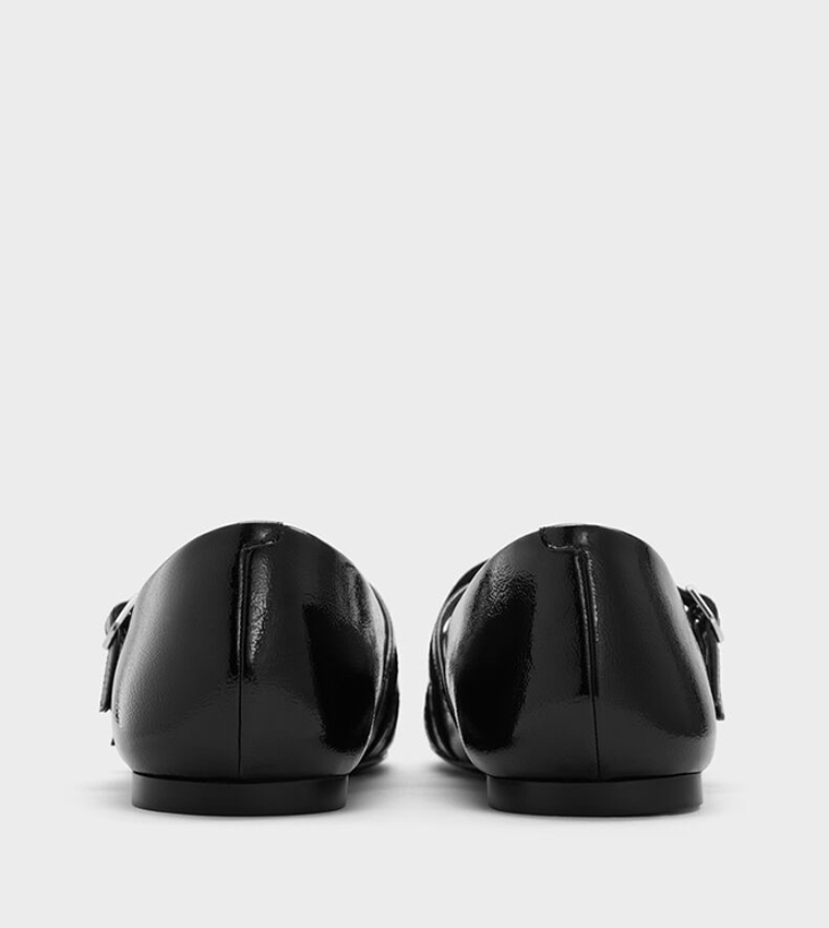 Charles & Keith  Mary Janes - BLACK Mary Janes