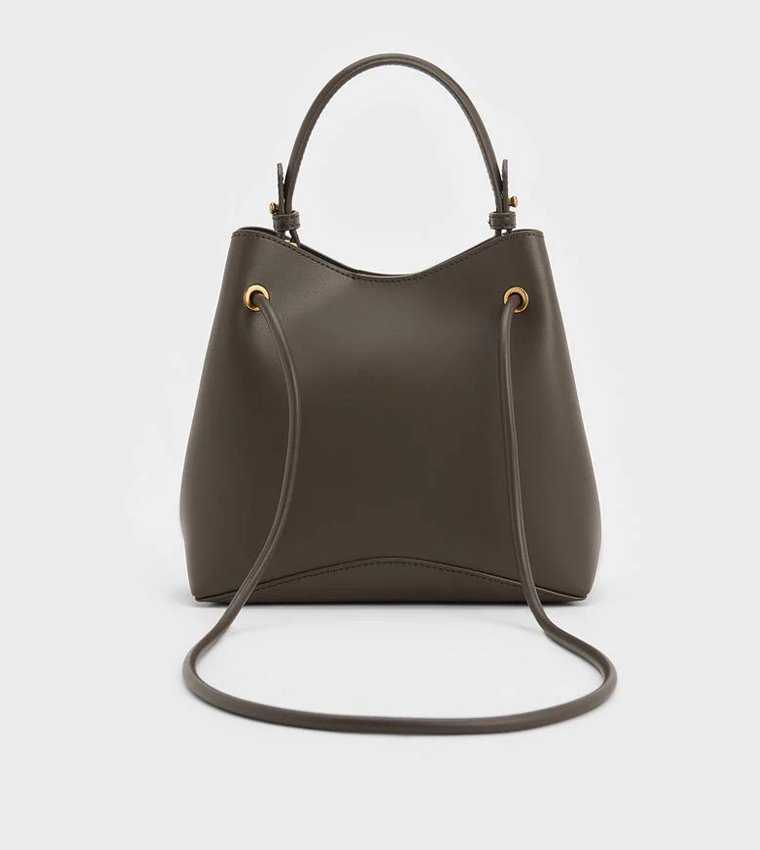 SYBILL Logo Detail Bucket Bag