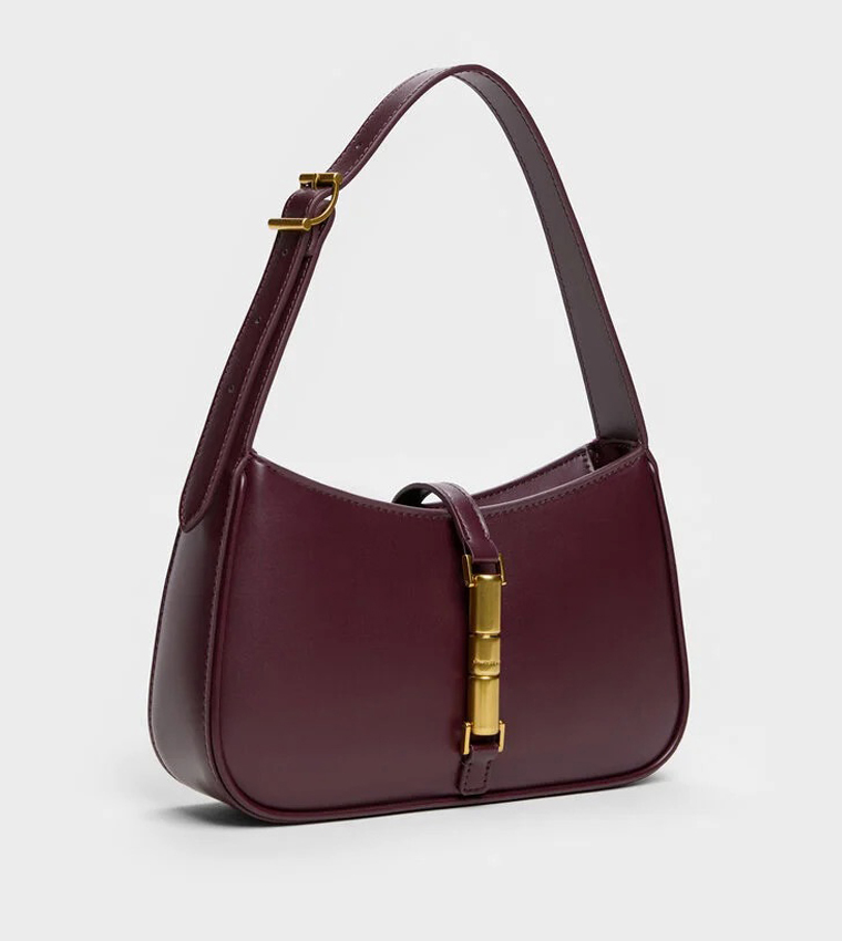 CESIA Solid Shoulder Bag