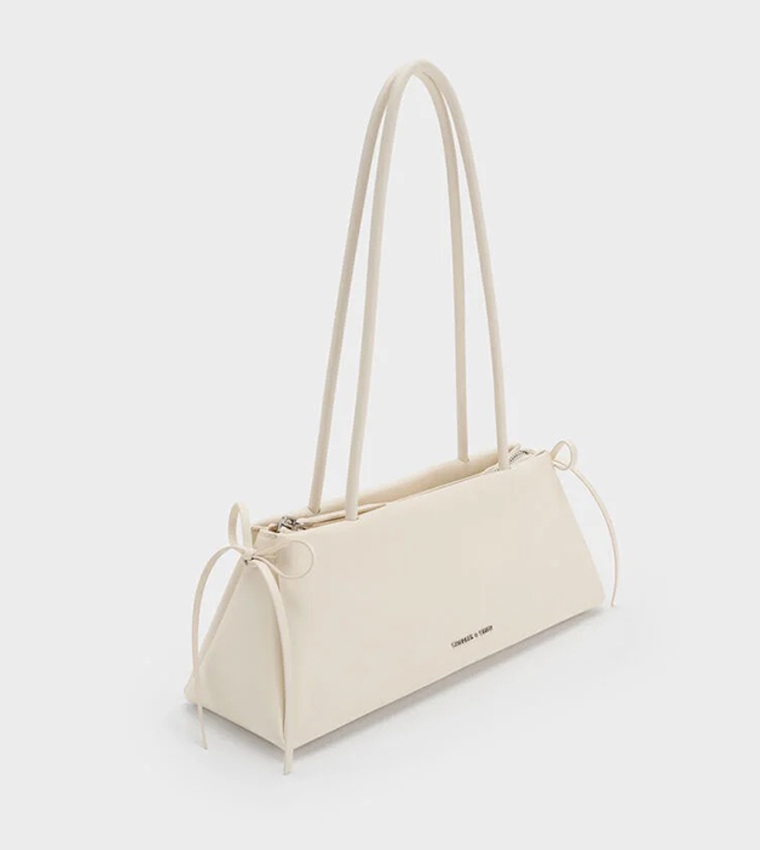 HAZEL Logo Detail Shoulder Bag