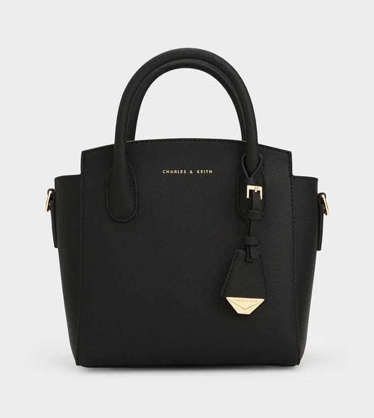 HARPER Textured Handheld Bag