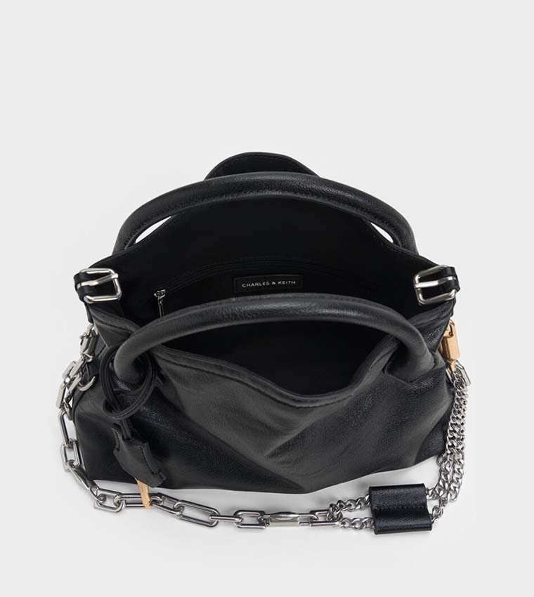 Charles & Keith  Tote Bags - BLACK Tote Bags