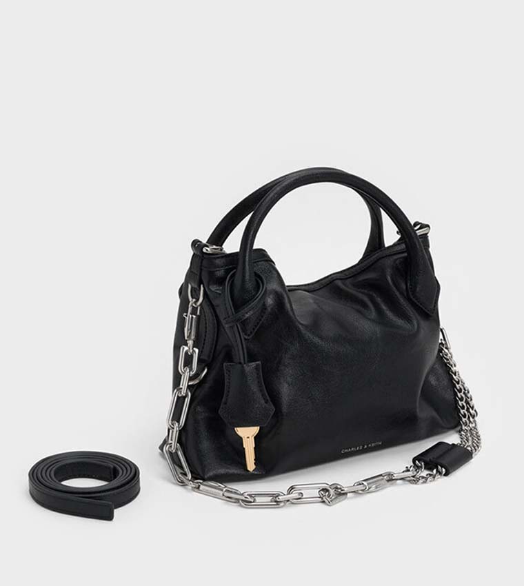 Charles & Keith  Tote Bags - BLACK Tote Bags