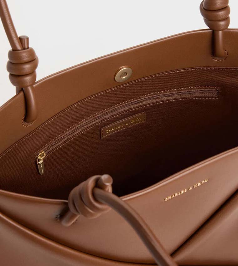 Charles & Keith  Tote Bags - Brown Tote Bags