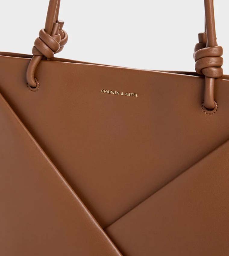 Charles & Keith  Tote Bags - Brown Tote Bags