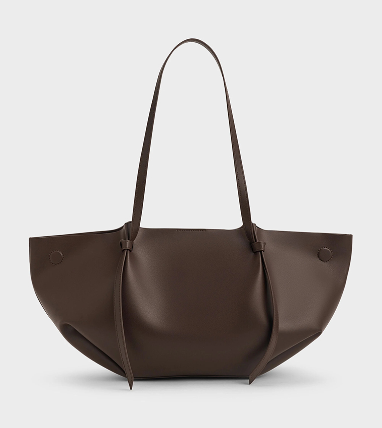 CALLA Textured Tapeze Tote Bag