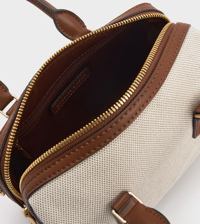 EVERLEIGH Contrast Handle Bowling Bag