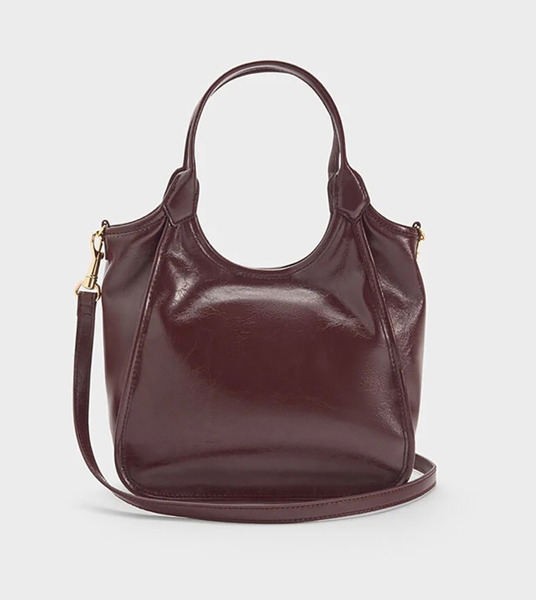 SIANNA Textured Mini Tote Bag