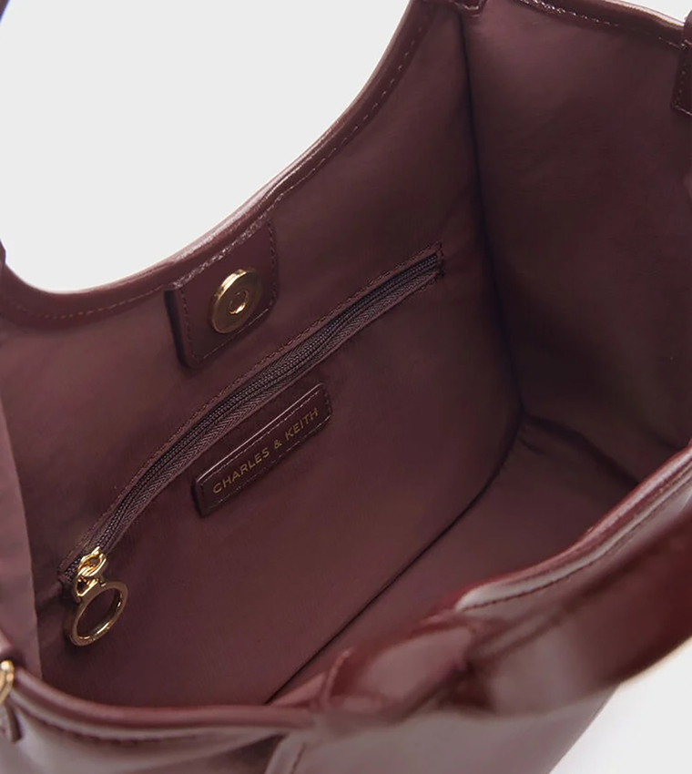 SIANNA Textured Mini Tote Bag