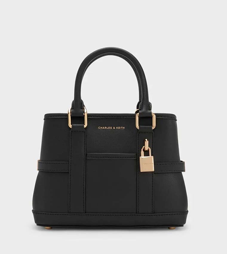 Charles & Keith  Tote Bags - BLACK Tote Bags