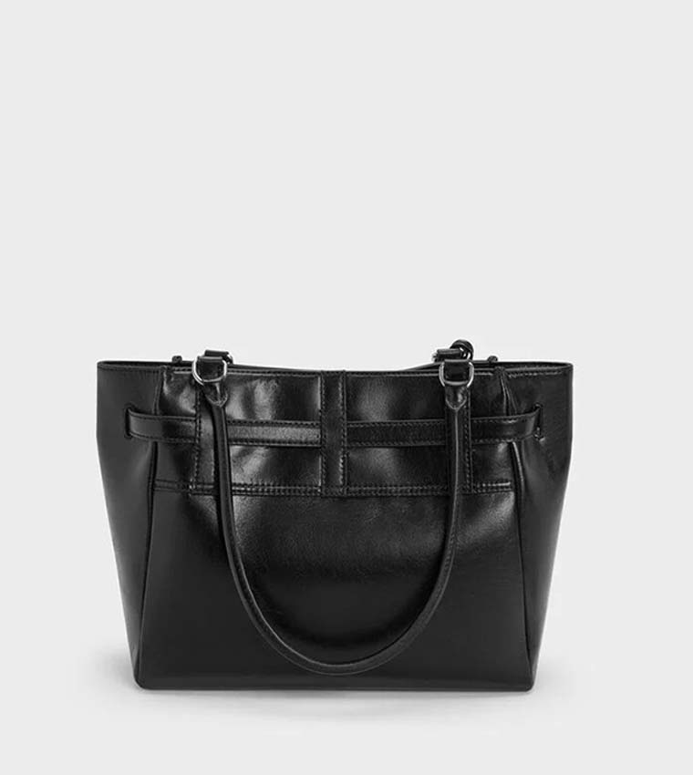 Charles & Keith  Tote Bags - BLACK Tote Bags