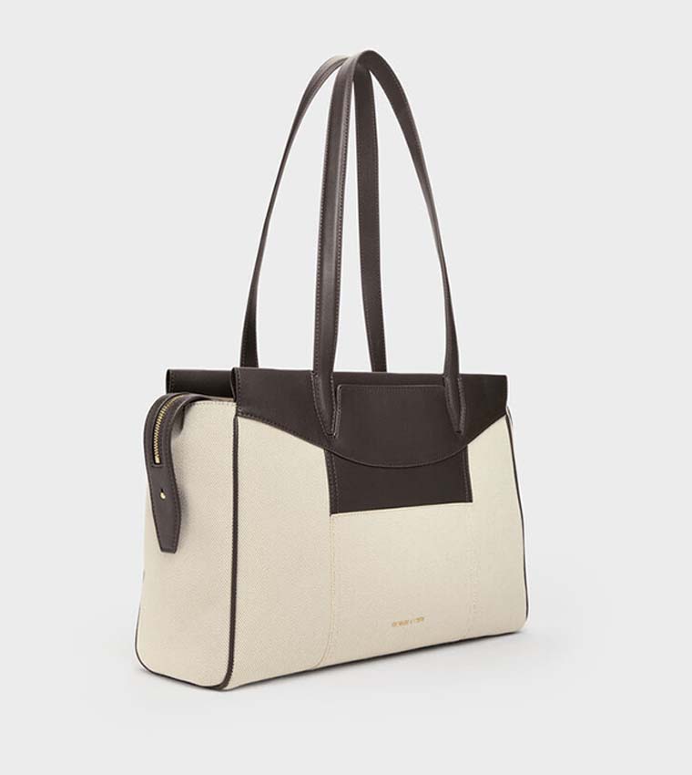 Charles & Keith  Tote Bags - Brown Tote Bags