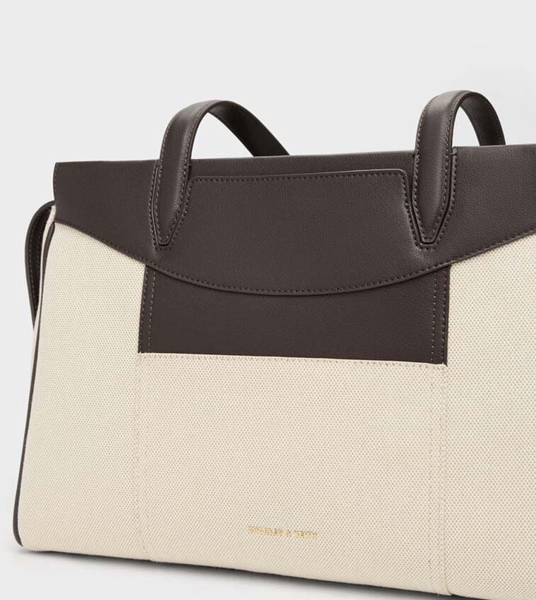 Charles & Keith  Tote Bags - Brown Tote Bags