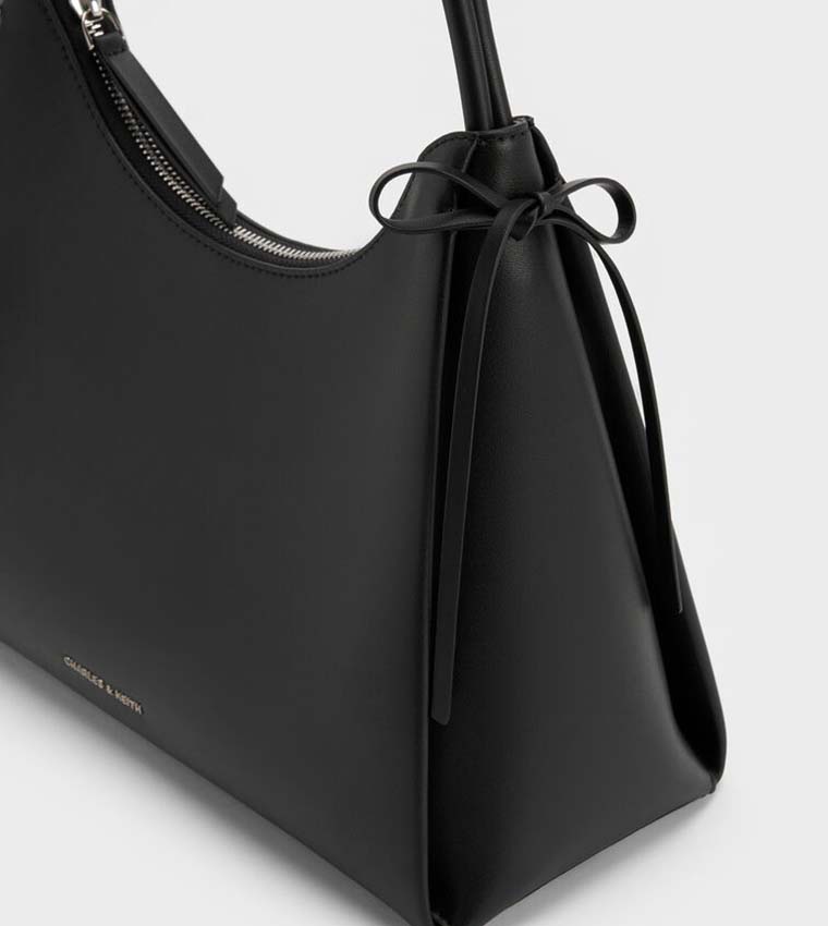 HAZEL Bow Detail Shoulder Bag