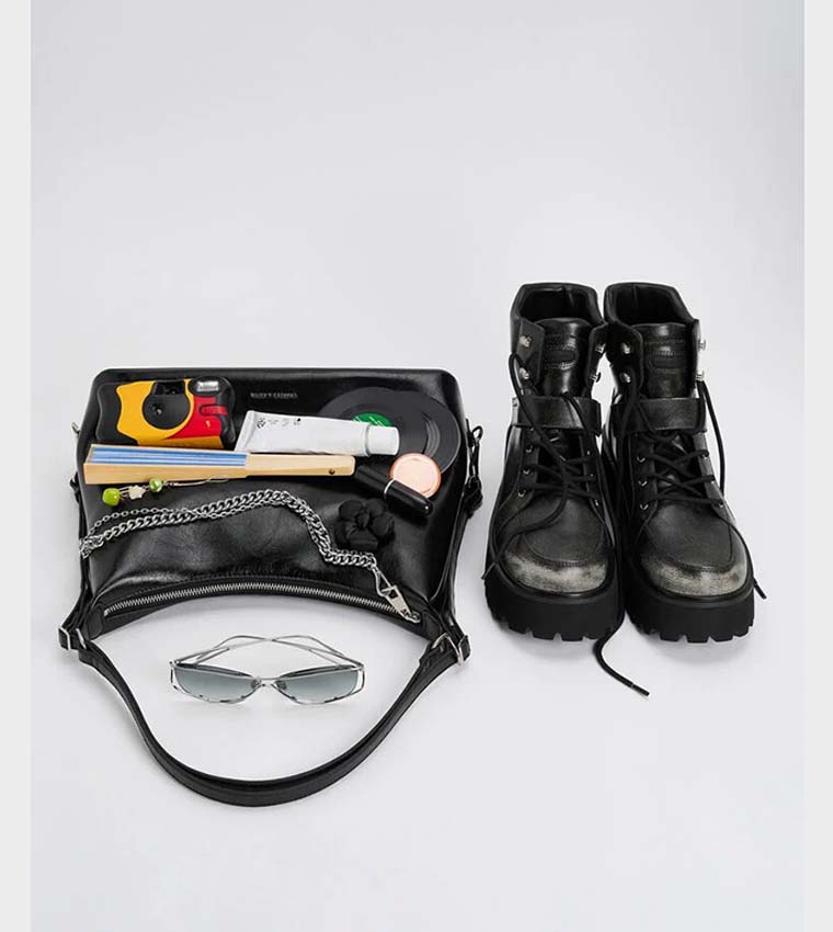 ATWOOD Chain Convertible Hobo Bag