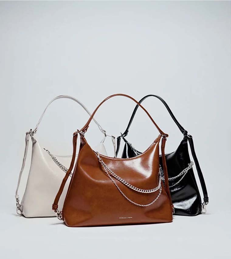 ATWOOD Chain Convertible Hobo Bag