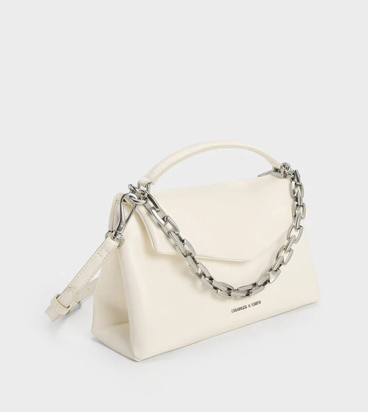 ANDROMEDA Logo Detail Top Handle Bag