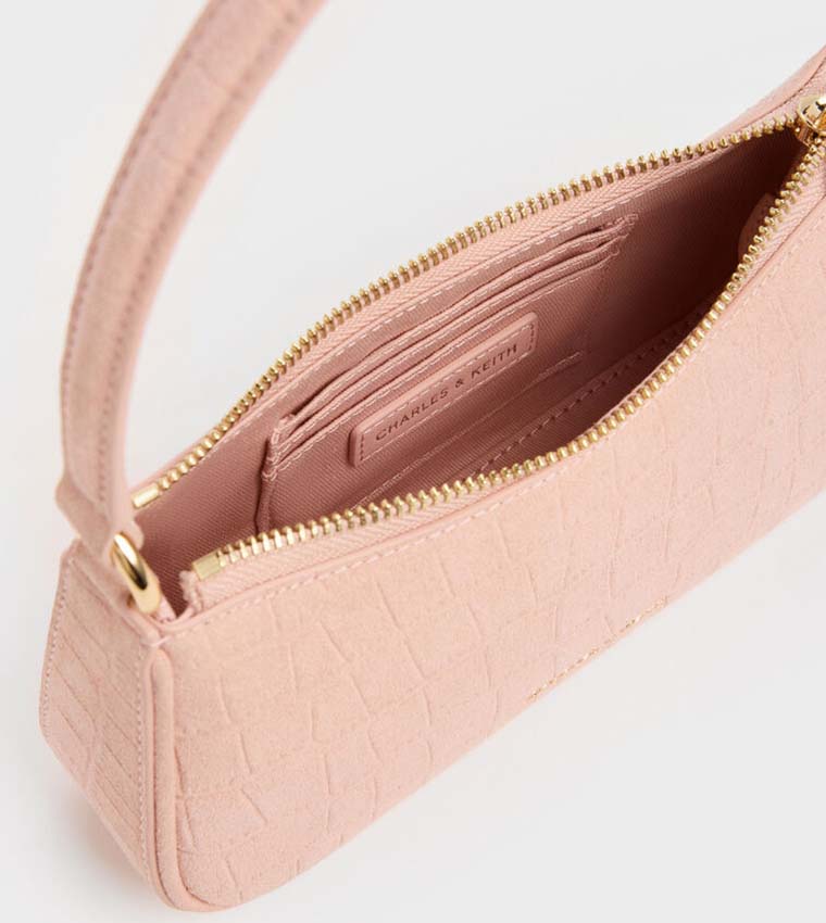 Charles & Keith  Shoulder Bags - Pink Shoulder bags