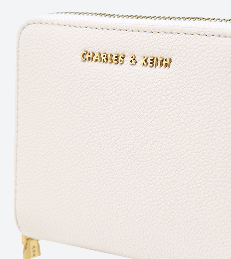 Basic Square White Wallet