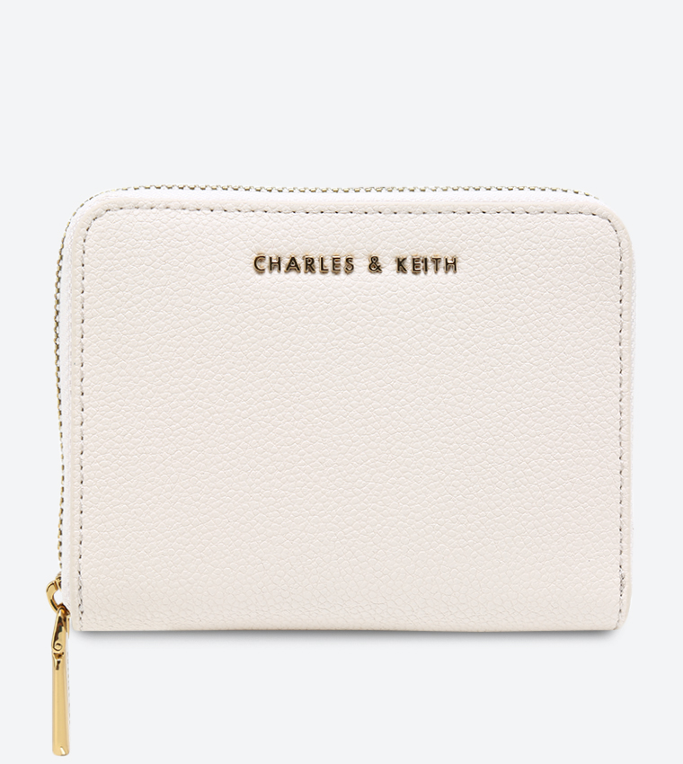 Basic Square White Wallet