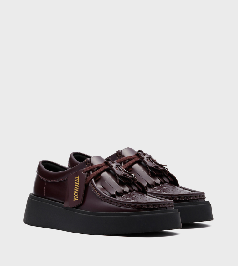 TORVIEW Textured Casual Slip-Ons