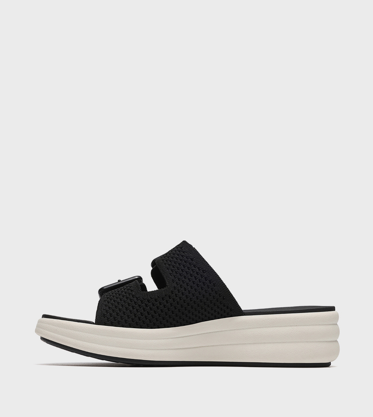 DRIFT FAYE Open Toe Wedge Sandals