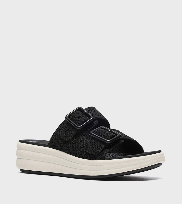 DRIFT FAYE Open Toe Wedge Sandals