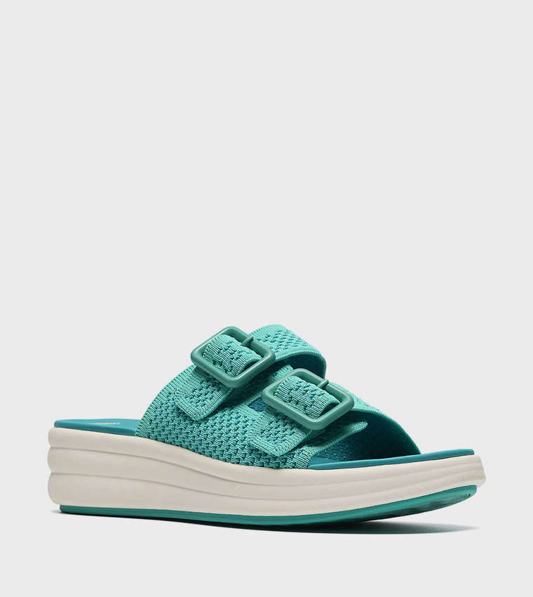 DRIFT FAYE Open Toe Wedge Sandals