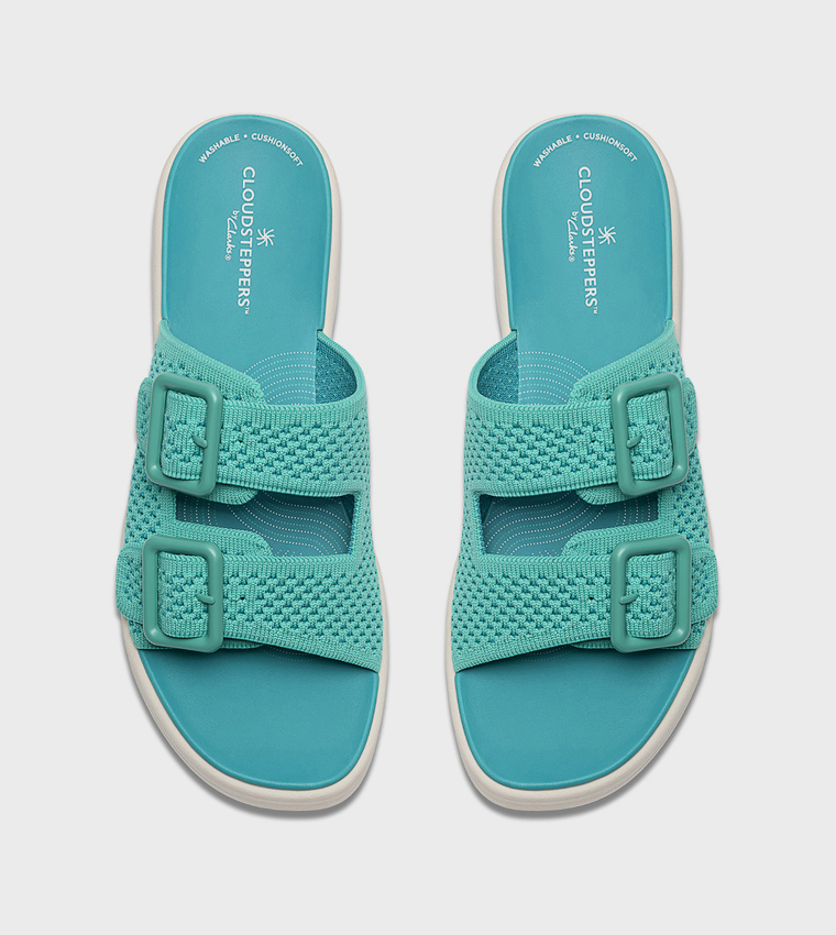 DRIFT FAYE Open Toe Wedge Sandals