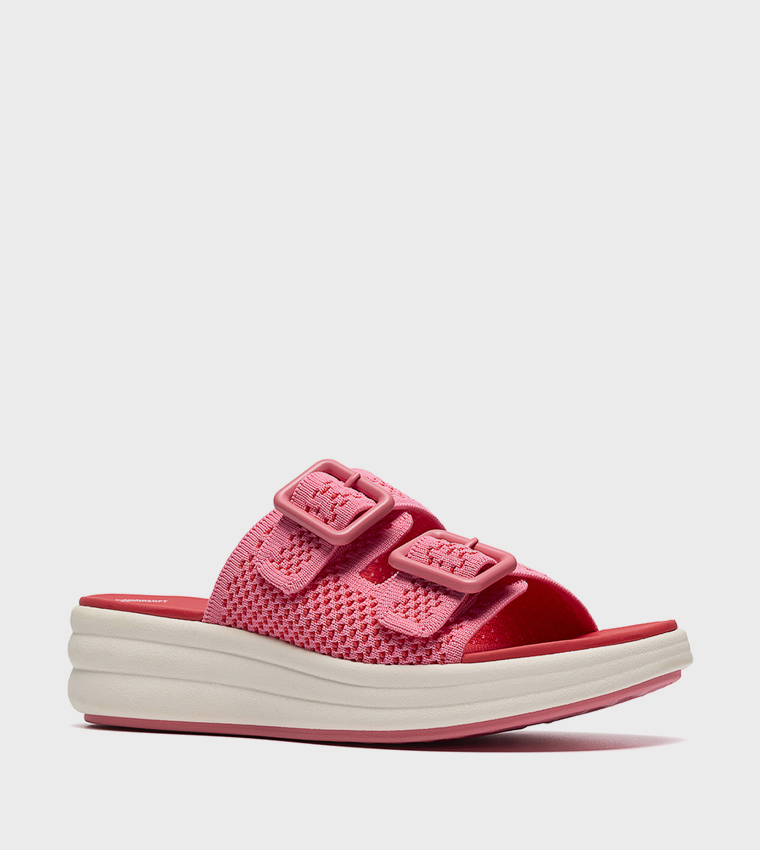 DRIFT FAYE Open Toe Wedge Sandals