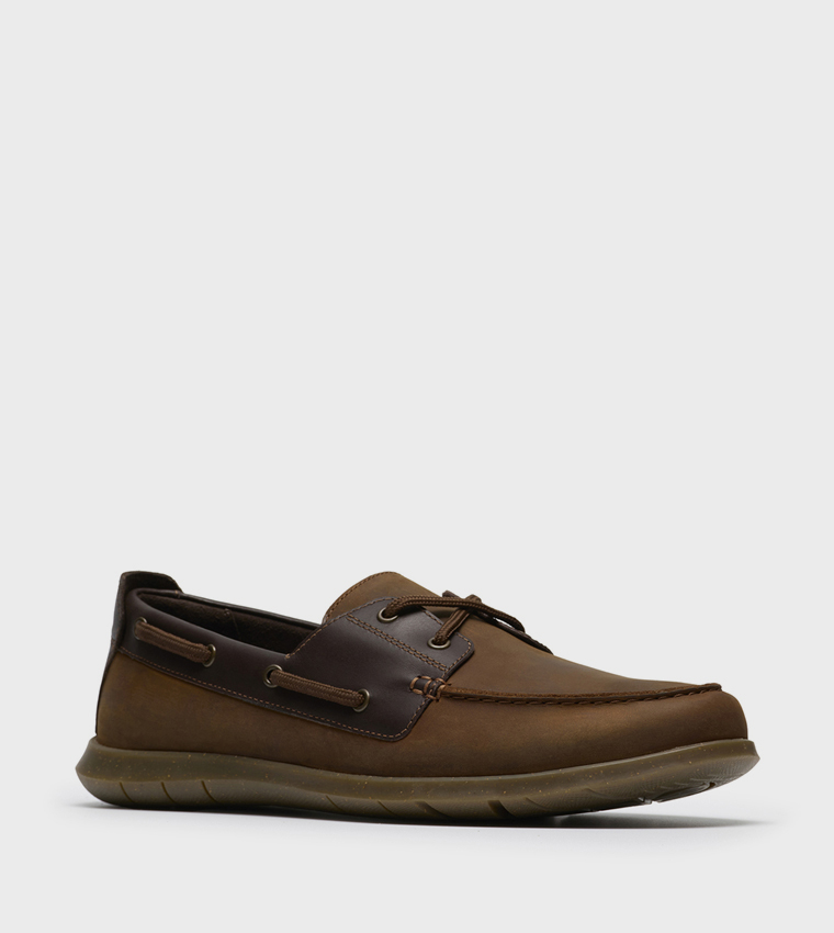 FLEXWAY 2 EYE Round Toe Loafers