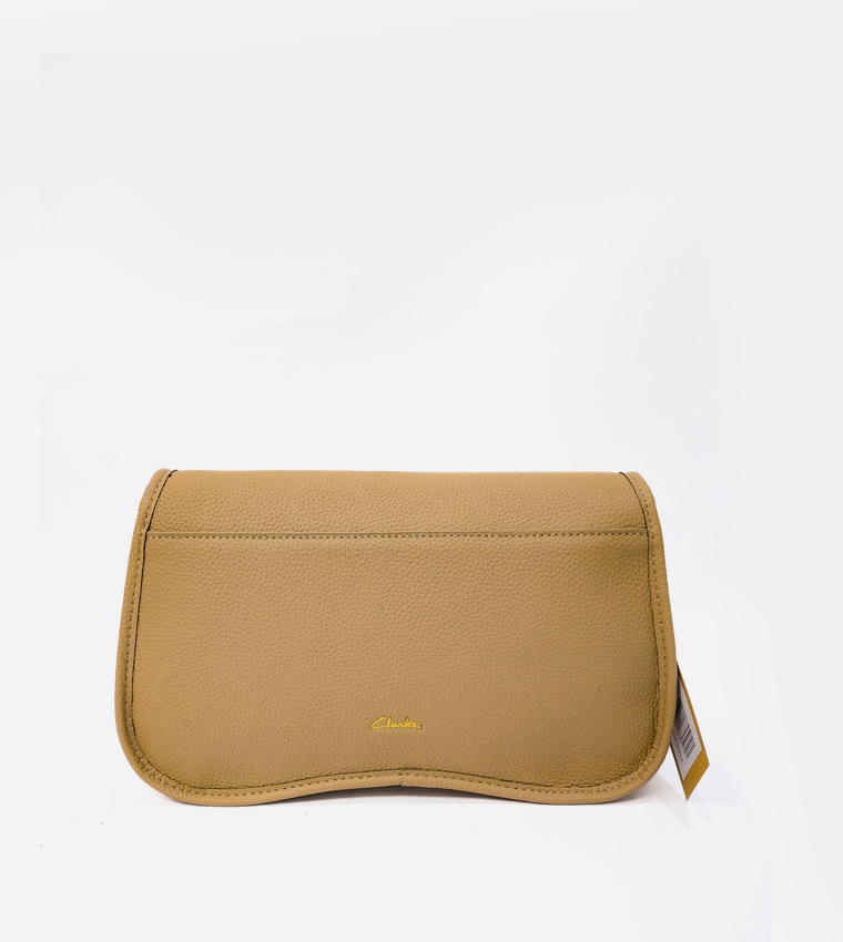 HOVESS Textured Flap Crossbody Bag