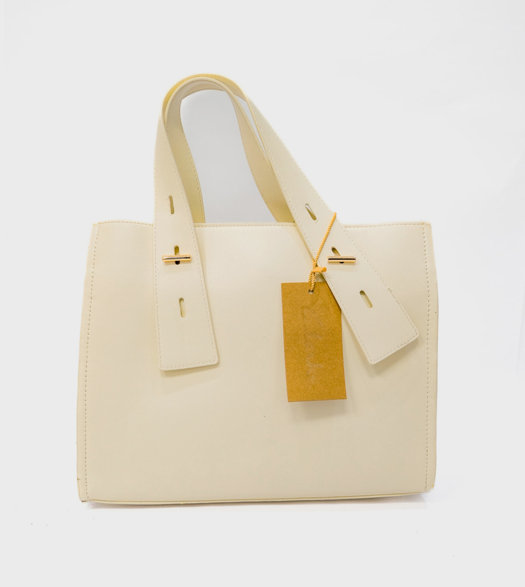 LAZIO Logo Detail Tote Bag