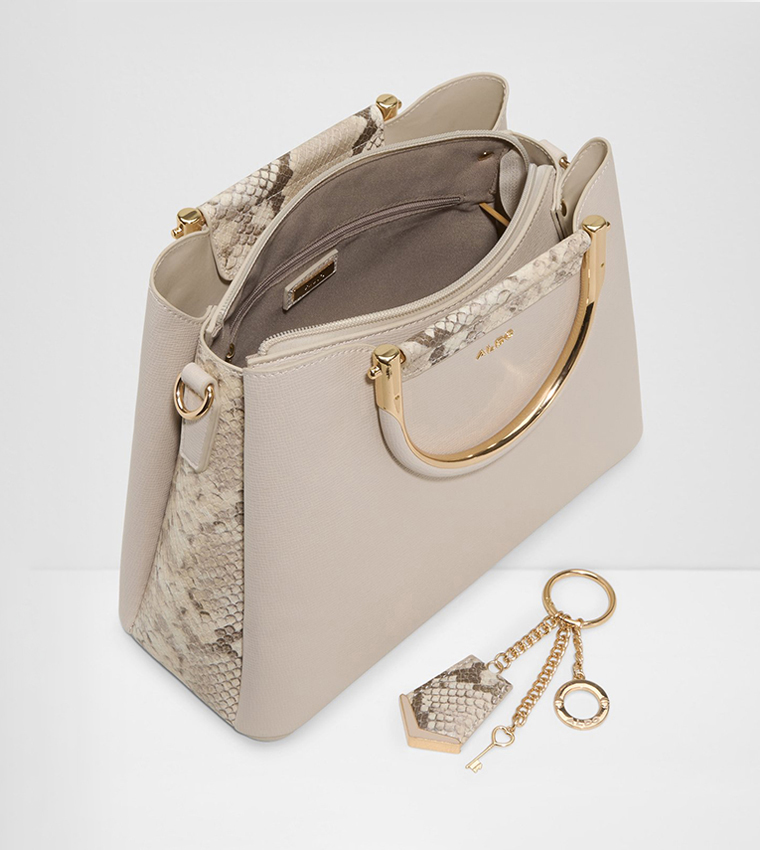 CLOENA Textured Satchel Bag